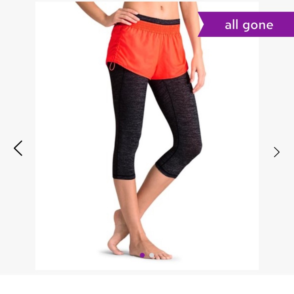 Athleta go getter 2 in 1 knicker pants